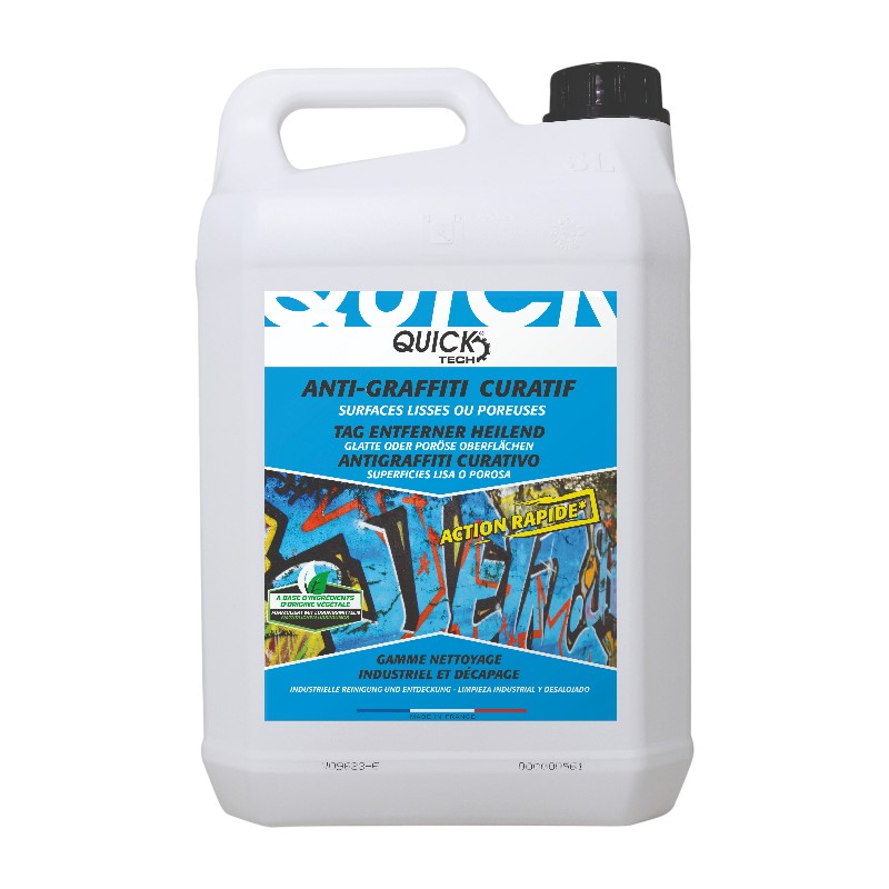 QuickTech anti-graffiti Curatif - Entferner heilend - 5L